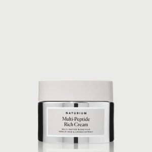 Naturium Multi-Peptide Rich Cream Anti-Aging Firming Deep Hydrating Wrinkle Smoothing Facial Moisturizer